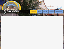 Tablet Screenshot of hotelgranadacolca.com